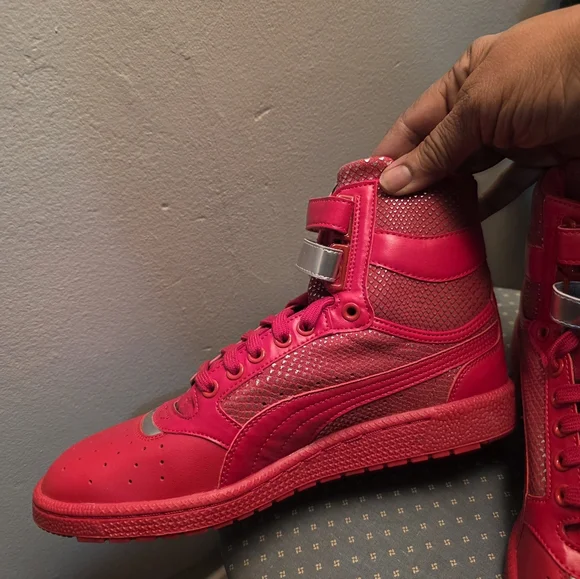 PUMA WOMEN'S "BARBADOS CHERRY" SKY HI II FUTUR MINIMAL SIZE 10 - Picture 6 of 10